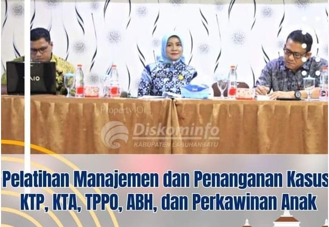  Dinas PPPA Labuhanbatu Gelar Pelatihan Penanganan Permasalahan KTP, KTA, TPPO, ABH dan Perkawinan Anak