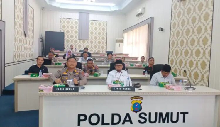  Kasubbid Penmas Polda Sumut dan Tokoh Agama Hadiri Dialog Publik Polisi Unggul yang Presisi dan Humanis