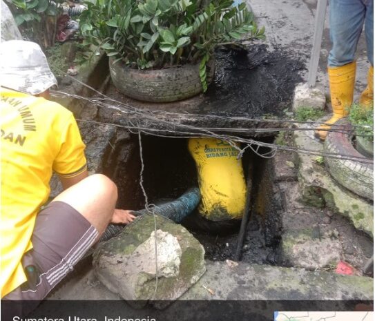 Tunggu Normalisasi Sungai Deli, Kecamatan Medan Maimun Lakukan Upaya Atasi Banjir