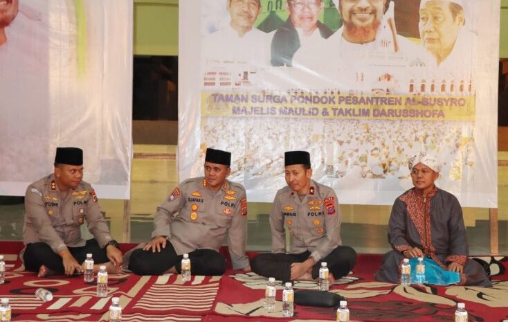  Wakapolrestabes Medan Hadiri Undangan Majelis Taklim Darusshofa