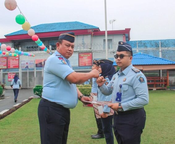  Alih Tugas, Lapas Binjai Kanwil Sumut Lepas 3 Orang Petugas