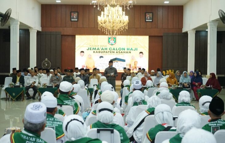 Bupati Asahan Lepas 34 Jama’ah Calon Haji Tahap Ke-III