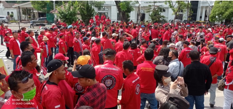  Polrestabes Medan Kawal Demo di Kantor Gubsu, DPD PBB: Jangan Ada Intoleransi Karena Bahaya Bagi Perdamaian Indonesia