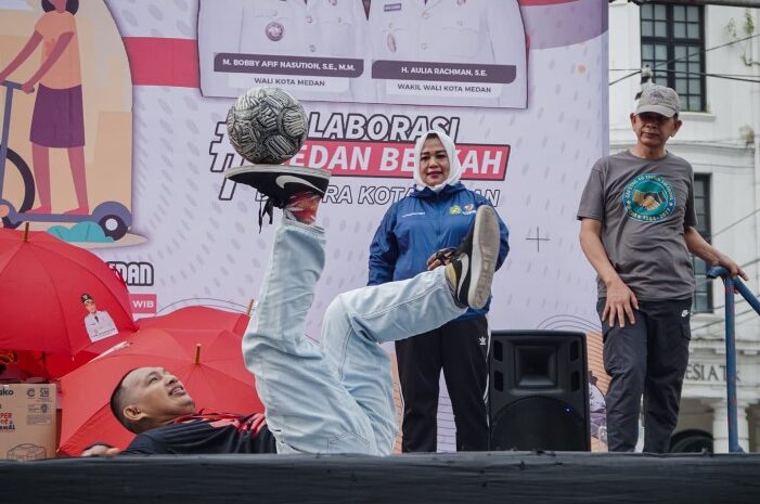 Ada Freestyle Soccer di CFD Kota Medan, Komunitas Nilai Sarana Olahraga yang Dibangun Pemko Medan dapat Digunakan Sebagai Tempat Latihan