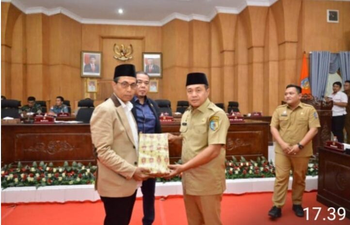 DPRD Batubara Gelar Sidang Paripurna Penyampaian Nota RPJP APBD Tahun 2022