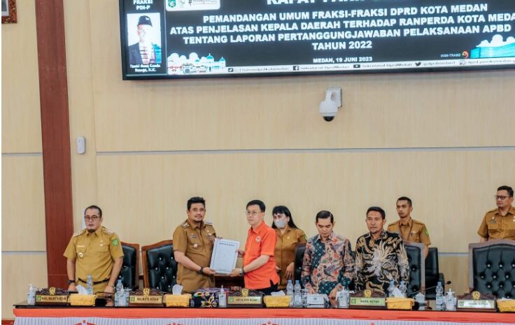 Raih WTP 3 Tahun Berturut, F-PDI Perjuangan & F-PKS Apresiasi Kinerja Pemko Medan