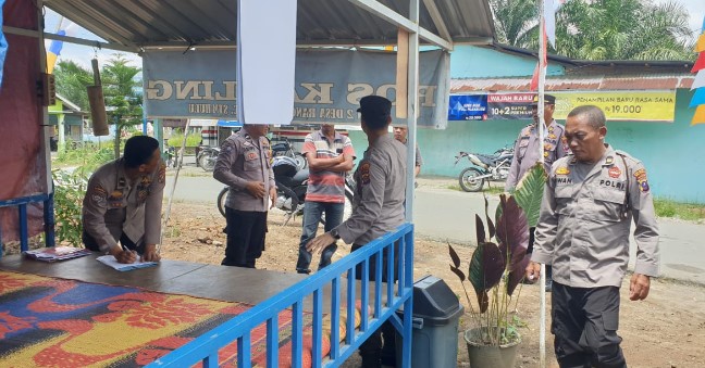  Sambut Hut Bhayangkara Ke-77, Polresta Deli Serdang Gelar Lomba Pos Siskamling