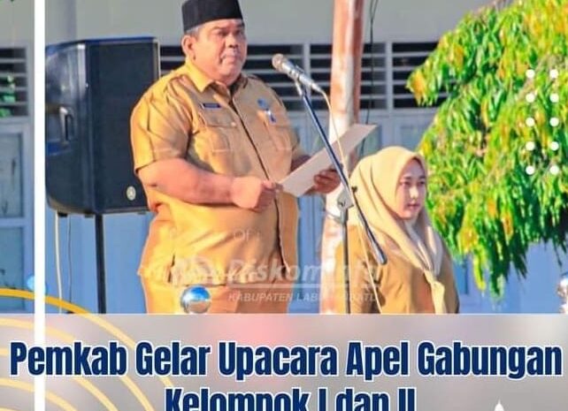 Pimpin Apel Gabungan, Asisten III Pemkab Labuhanbatu Sampaikan Pentingnya Program TFR