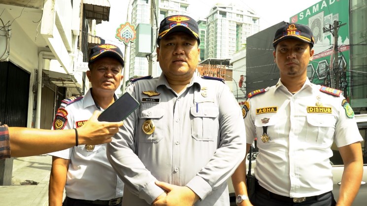  Dishub Tertibkan Parkir di Sejumlah Ruas Jalan Kota Medan, Jukir Diimbau Patuhi Aturan