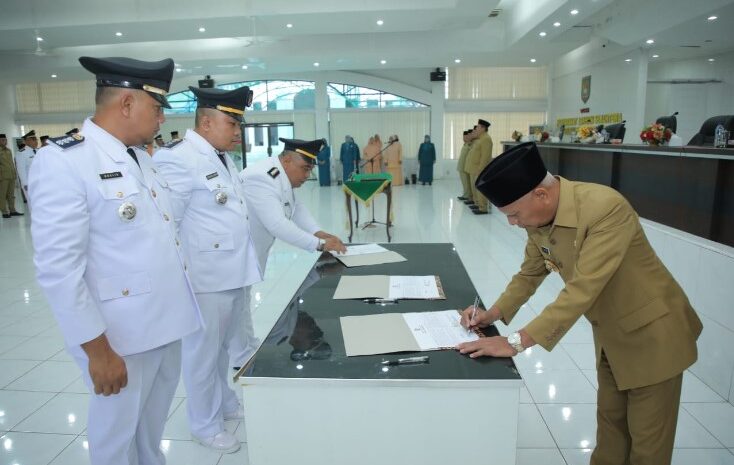  Bupati Asahan Lantik Pejabat Pimpinan Pratama, Administrator dan Pejabat Pengawas