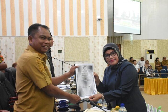  Bupati Sergai Sampaikan Nota Pengantar Laporan Pertanggungjawaban APBD Kabupaten TA 2022