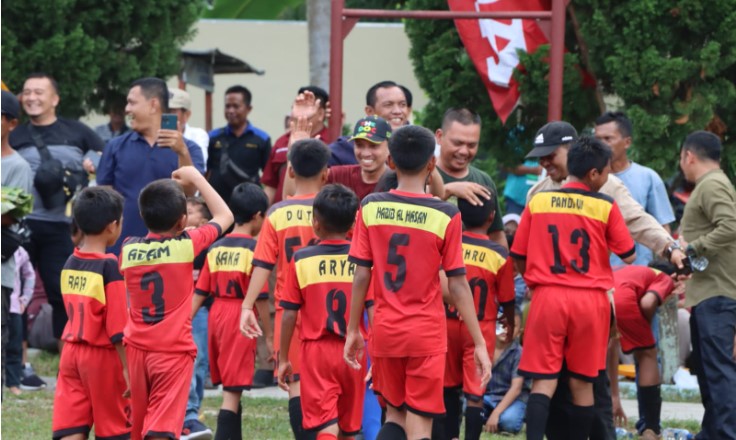 PS Polres Sergai Raih Juara di Turnamen Sepak Bola U-12 Kapolres Serdang Bedagai Cup