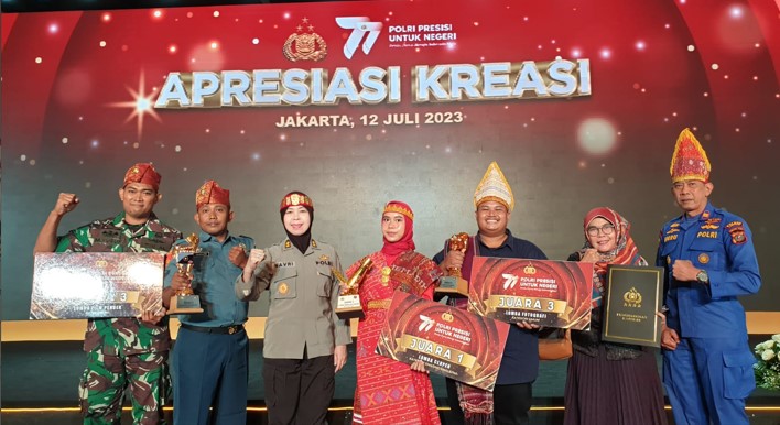  Polda Sumut Raih Tiga Penghargaan Dalam Lomba Kreasi Bhayangkara Ke-77