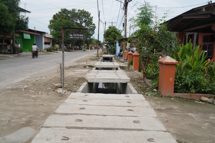 Atasi Genangan Air, Dinas SDABMBK Kota Medan Bangun Sistem Drainase di Jalan RPH