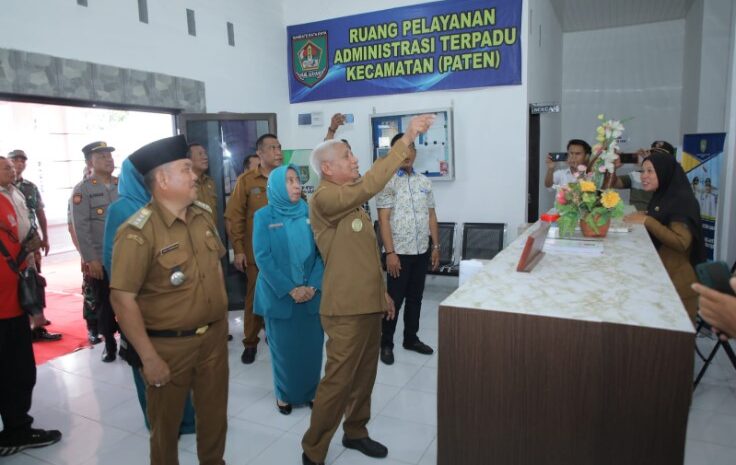  Resmikan Kantor Kecamatan Pulau Rakyat, Bupati Asahan Minta Pelayanan Jangan Berbelit-Belit