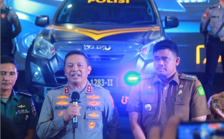 Ciptakan Area Publik Aman, Polda Sumut Luncurkan Mobil Patroli Perintis Samapta