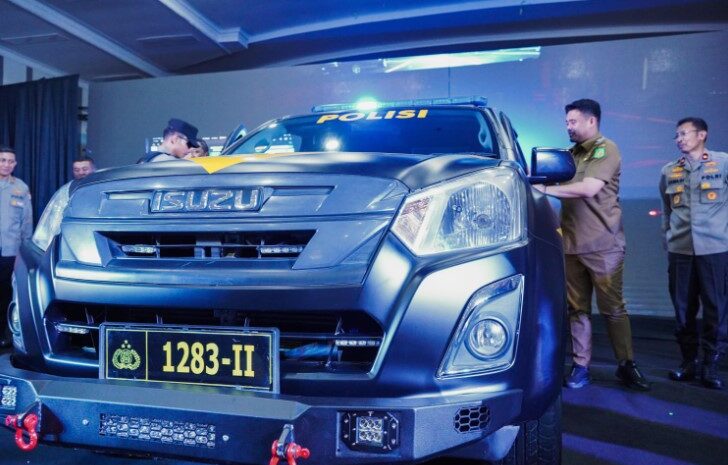 Tekan Kejahatan Jalanan, 12 Mobil Patroli Diluncurkan 24 Jam, Bobby Nasution: Support CCTV Lacak Pelaku