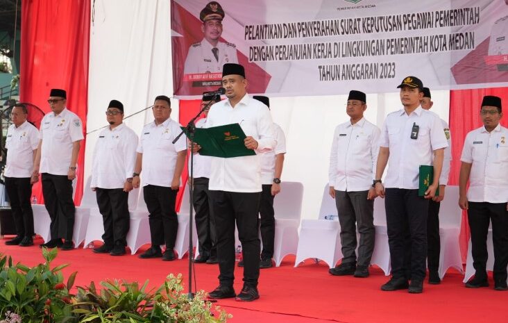 Dari Tahun 2019-2022, Pemko Medan Telah Melantik 2.756 PPPK Guru