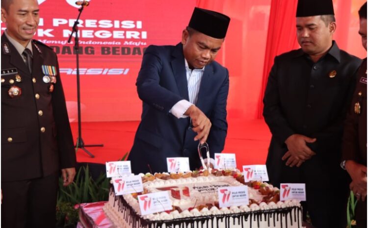  Jadi Inspektur Upacara HUT Bhayangkara Ke-77, Bupati Sergai Sampaikan Amanat Kapolda Sumut