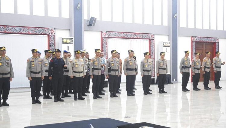 Kapolrestabes Medan Hadiri Sertijab Kapolres dan PJU Jajaran Polda Sumut