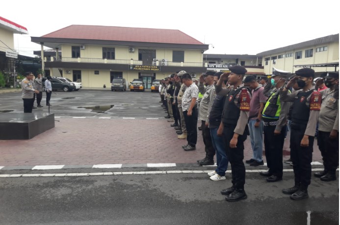  Redam Kejahatan Jalanan, Polrestabes Medan Tingkatkan Patroli Skala Besar