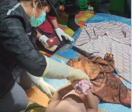  Polsek Perdagangan Evakuasi Jenazah Bocah Berusia 3 Tahun Tenggelam di Sungai Bahbolon