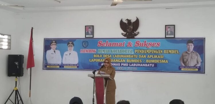  Wabup Labuhanbatu Hadiri Launcing Rumah Kolaborasi dan Aplikasi Laporan Keuangan Bumdes/Bumdesma