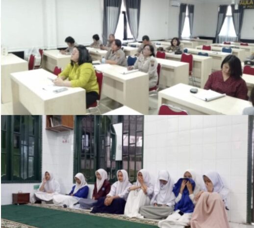  Tingkatkan Iman dan Taqwa, Polrestabes Medan Gelar Binrohtal Serentak Kepada Anggota Beragama Islam dan Nasrani