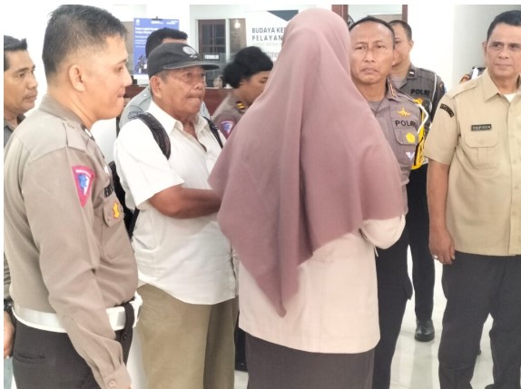  Dirlantas Polda Sumut Kunjungi Samsat Medan Selatan