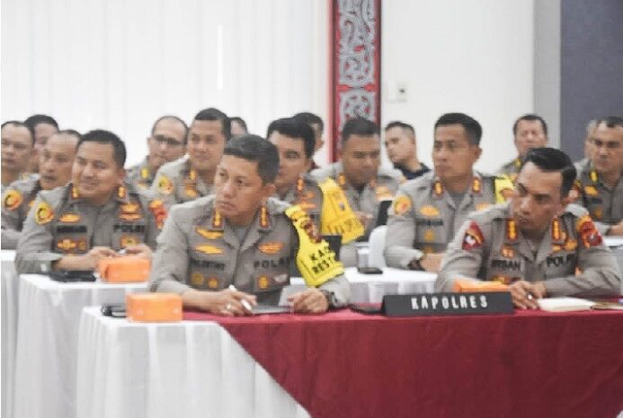  Tingkatkan Fungsi Humas, Kaplrestabes Medan Ikuti Commander Wish Kapolda Sumut