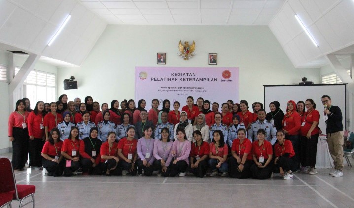 Lapas Kelas IIA Tangerang Buka Pelatihan Public Speaking dan Make Up WBP