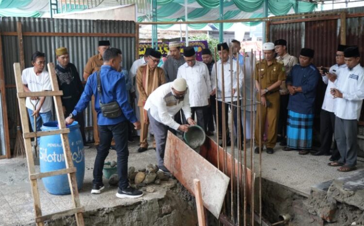  Pemko Medan Apresiasi Peletakan Batu Pertama Renovasi Masjid Hj Siti Fatimah