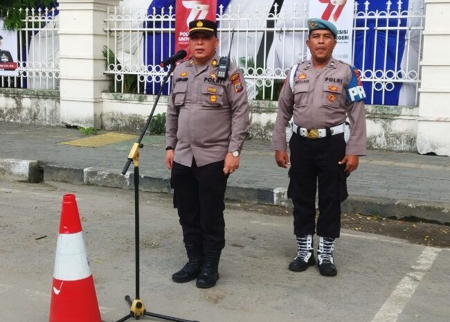  Apel Sispamkota, Polrestabes Medan Pantau Tempat Rawan Tawuran