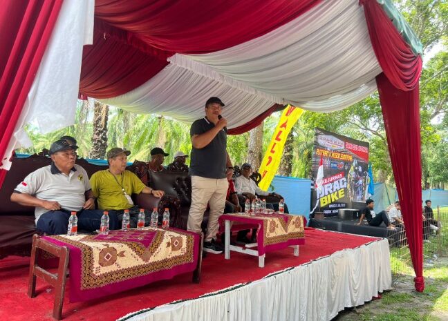 Buka Dragbike, Wakil Bupati Asahan Berharap Tidak Ada Lagi Balap Liar