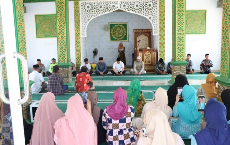  Dibangun Bripka Supriyono, Masjid Anisa Diresmikan Kapolres Morowali