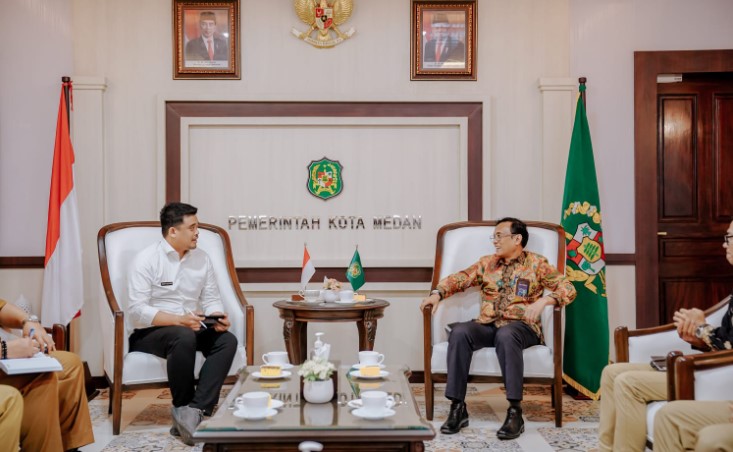  Jadikan Medan Lebih Baik & Estetik, Bobby Nasution Ajak PT PLN Kolaborasi Dukung Program Merata