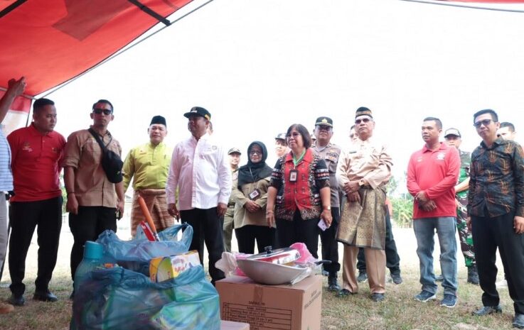 Tingkatkan Pemahaman Masyarakat terhadap Resiko Bencana, Sergai Kukuhkan Pengurus Kampung Siaga Bencana