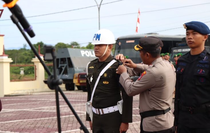 Polres Morowali Gelar Apel Pasukan Operasi Patuh Tahun 2023