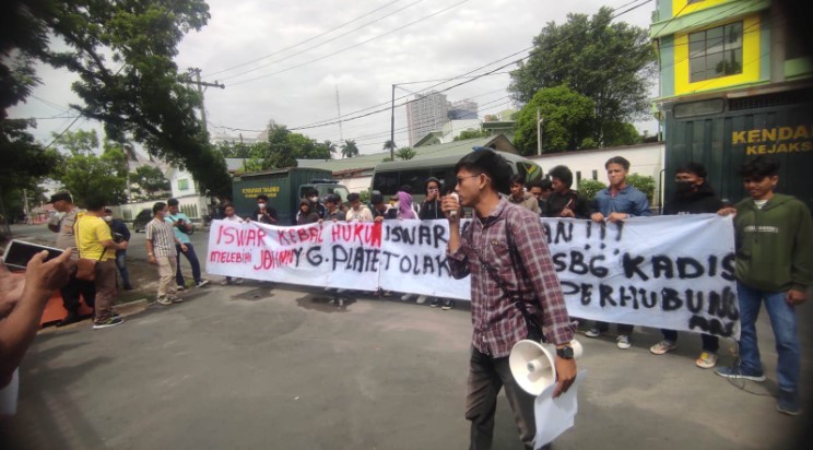  Oknum Kadishub Medan Terkesan Kebal Hukum, Puluhan Mahasiswa Kembali Geruduk Kejari Medan