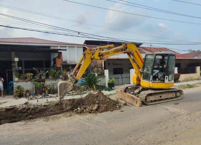 Arus Kendaraan Meningkat, Jalan Sei Bilah Medan Dilebarkan Jadi 6 Meter