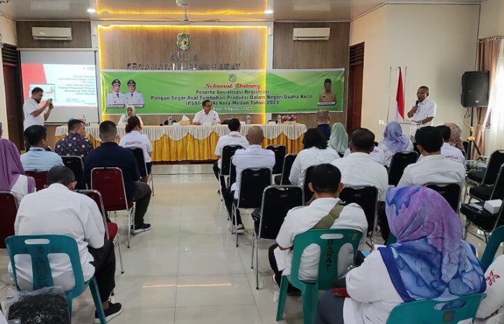 Pemko Medan Sosialisasikan Registrasi PSAT-PDUK, Pelaku Usaha Sambut Baik