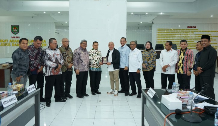  Terkait Dana Hibah Pilkada 2024, DPRD Provsu Kunker ke Asahan