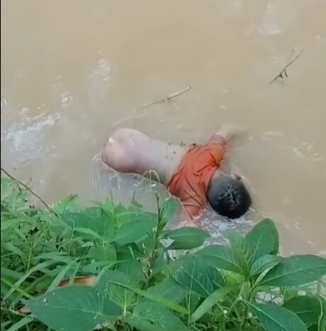 Bocah 6 Tahun Ditemukan Hanyut di Aliran Sungai Rengas Desa Taraman Jaya