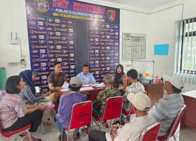  Polres Sergai Sukses Laksanakan Diversi Terhadap Seorang Anak