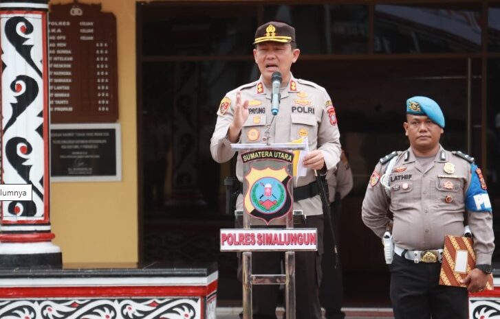 Apel dan Launcing Polisi RW Polres Simalungun Diwarnai Pemberian Penghargaan