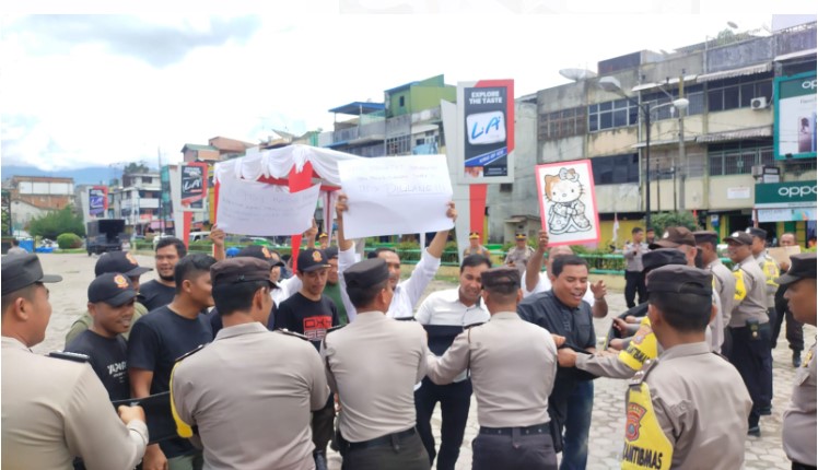 Sukseskan Pilkades, Polres PSP Gelar Latihan Simulasi Pengamanan TPS