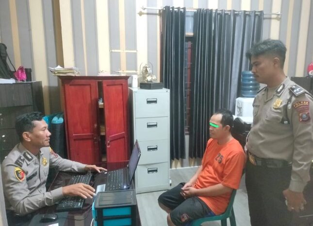 Polres Labuhanbatu Tangkap Residivis Pengedar Sabu