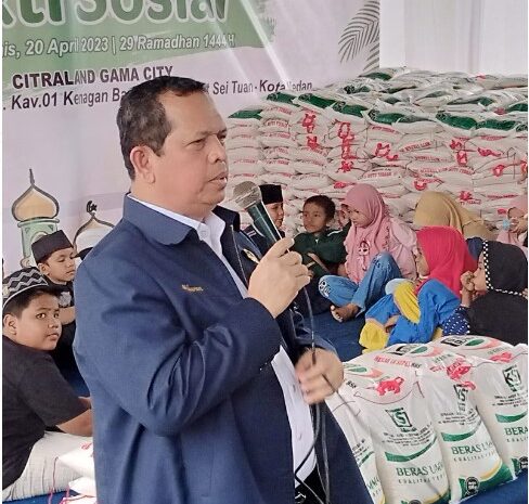  Berjuang Demi Kesejahteraan Rakyat, Ikhwan Lubis SH MH Inspirasi Masyarakat untuk Peduli Sesama