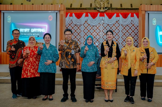 TP PKK Kota Medan Pelajari Pola Asuh Anak dan Remaja dengan Kota Yogyakarta