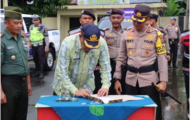  Pemkab Hibahkan Kendaraan Patroli Untuk Keamanan di Kabupaten Sergai